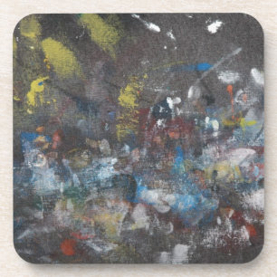 Dessous-de-verre Abstrait sur Grey