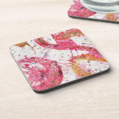 Dessous de verre abstraits aquarelle (Côté gauche)