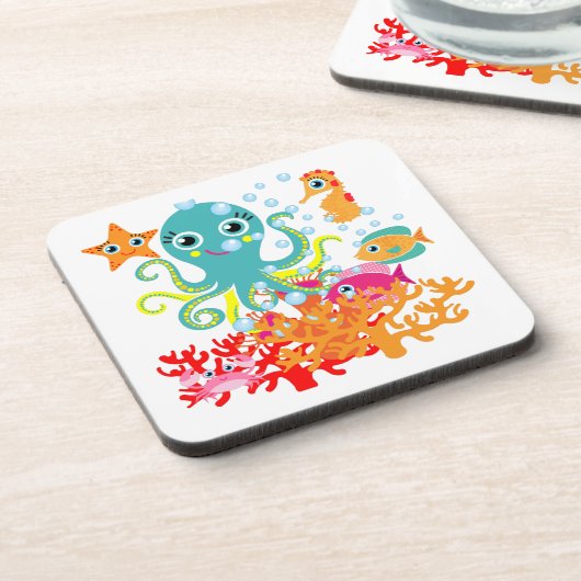 Dessous-de-verre Accueil vers l'océan (Côté gauche)