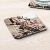 Dessous-de-verre Acheter L'Humour Du Marché Stock Dip (Côté gauche)