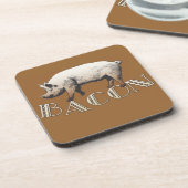 Dessous-de-verre Acrobat BACON Pig (Côté gauche)