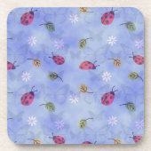 Dessous-de-verre adorable Ladybugs (Devant)