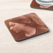 Dessous-de-verre Adriana (photo de sépia) (Côté gauche)