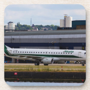 Dessous-de-verre Aéroport de ville d'Alitalia Embraer ERJ-190
