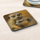 Dessous-de-verre Affection de Meerkat (Côté gauche)