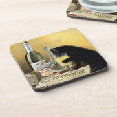 Dessous-de-verre Affiche française rétro "absinthe bourgeois" (Côté gauche)