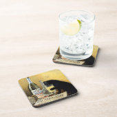 Dessous-de-verre Affiche française rétro "absinthe bourgeois" (Côté Droit)