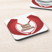 Dessous-de-verre Afficher un peu de respect Imprimé (Côté gauche)