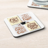 Dessous-de-verre Affiches de café (Côté gauche)