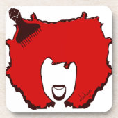 Dessous-de-verre Afro Pick (Devant)