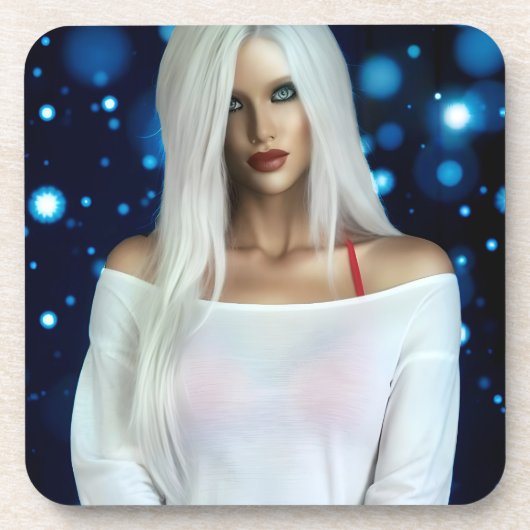 Dessous-de-verre Afterglow hard plastic coasters (Devant)