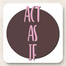 Agissez comme si le slogan de récupération
