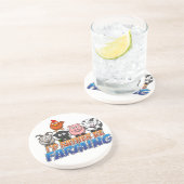 Dessous de verre agricole en ligne (Côté)