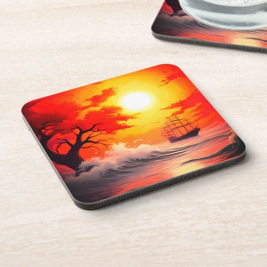 Dessous-de-verre Ai (Côté gauche)