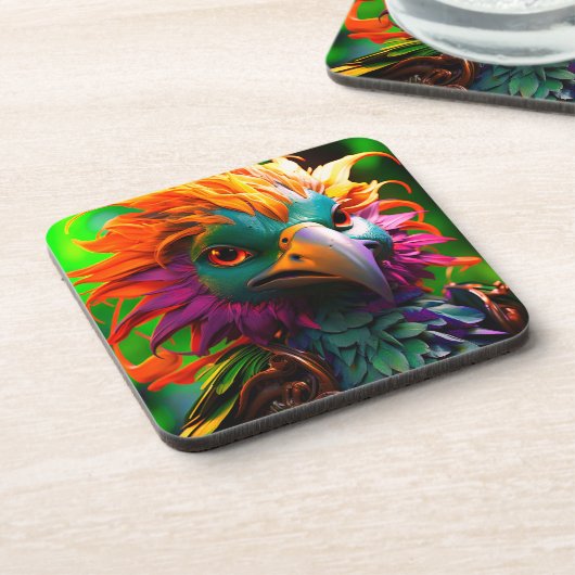 Dessous-de-verre Ai Bird (Côté gauche)