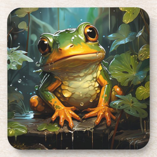 Dessous-de-verre Ai Frog (Devant)