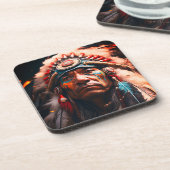 Dessous-de-verre Ai Indian (Côté gauche)