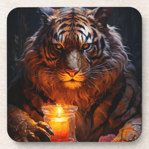 Dessous-de-verre Ai Tiger Art