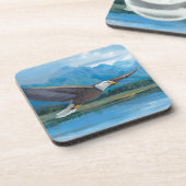 Dessous-de-verre Aigle à tête blanche (Côté gauche)