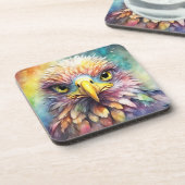 Dessous-de-verre Aigle arc-en-ciel 1 (Côté gauche)