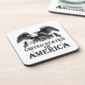 Dessous-de-verre Aigle de guerre vintage (Côté gauche)