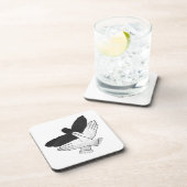 Dessous-de-verre Aigle de silhouette (Côté Droit)