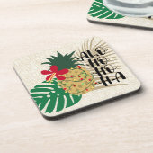 Dessous-de-verre Aiguille tropicale hawaïenne ALO-HO-HA (Côté gauche)