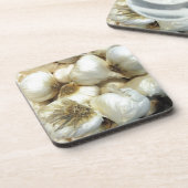 Dessous-de-verre Ail sain (Côté gauche)