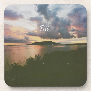 Dessous-de-verre Aimant photo flexible île tropicale Fidji
