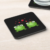 Dessous-de-verre Ajouter de grenouille aux coeurs (Côté gauche)