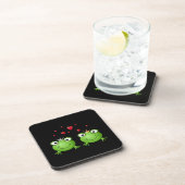 Dessous-de-verre Ajouter de grenouille aux coeurs (Côté Droit)