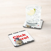 Dessous-de-verre Ajouter Un Écureuil Personnalisé (Côté Droit)