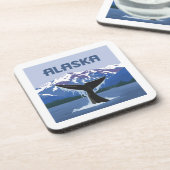 Dessous-de-verre Alaska | Baleine (Côté gauche)