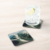 Dessous-de-verre Alaska Mountain Range-Vue aérienne (Côté Droit)