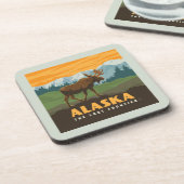 Dessous-de-verre Alaska | Oie frontière (Côté gauche)