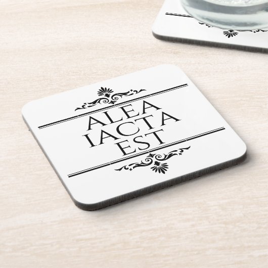 Dessous-de-verre Alea Iacta Est (Côté gauche)