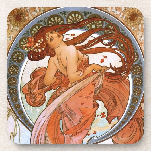 Dessous-de-verre Alfons Mucha : Danse (Devant)