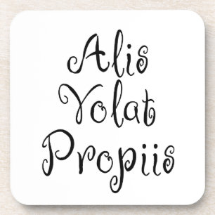 Dessous-de-verre Alis Volat Propiis