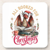 Dessous-de-verre All Booked for Christmas Dragon (Devant)