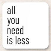 Dessous-de-verre All you need (Devant)