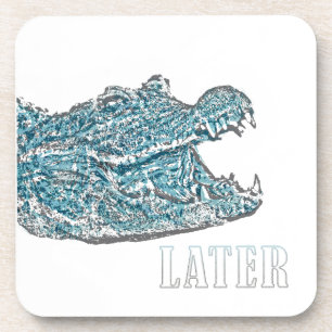 Dessous-de-verre Alligator ultérieur