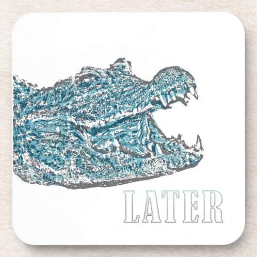 Dessous-de-verre Alligator ultérieur (Devant)