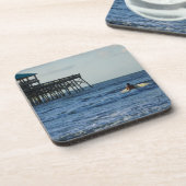 Dessous-de-verre Allons surfer (Côté gauche)