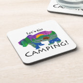 Dessous-de-verre Allons-y Camping (Côté gauche)