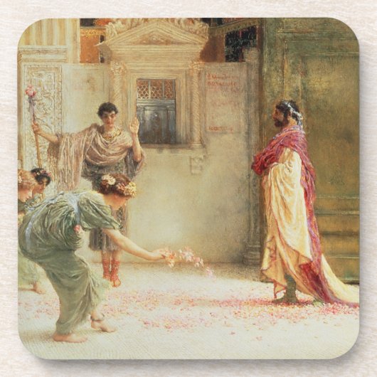 Dessous-de-verre Alma-Tadema| Caracalla : AD 211, 1902 (Devant)