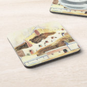 Dessous-de-verre Almeria par Walter Gramatte, Expressionnisme Vinta (Côté gauche)