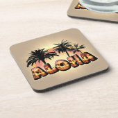 Dessous-de-verre Aloha (Côté gauche)