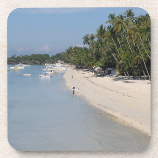 Dessous-de-verre Alona Beach, Panglao Island, Bohol, Philippines (Devant)