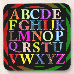 Dessous de verre Alphabet Cork