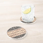 Dessous de verre alphabétique arménien (Côté)